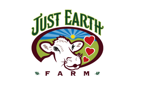 Logo Branding Graphic Design San Rafael Marin San Francisco - Just Earth Farm Oregon
